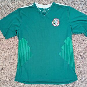 Adidas Mexico Jersey Mens XL Green Soccer Futbol 2018 Home Player Version